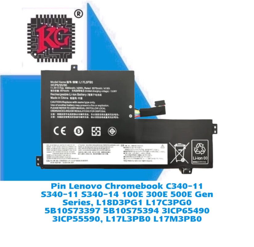 Thay Pin Laptop Lenovo Chromebook C340-11 S340-11 S340-14 100E 300E 500E Gen Series, L18D3PG1 L17C3PG0 5B10S73397 5B10S75394 3ICP65490 3ICP55590, L17L3PB0 L17M3PB0 5 Thay Pin Laptop Lenovo Chromebook C340-11 S340-11 S340-14 100E 300E 500E Gen Series, L18D3PG1 L17C3PG0 5B10S73397 5B10S75394 3ICP65490 3ICP55590, L17L3PB0 L17M3PB0