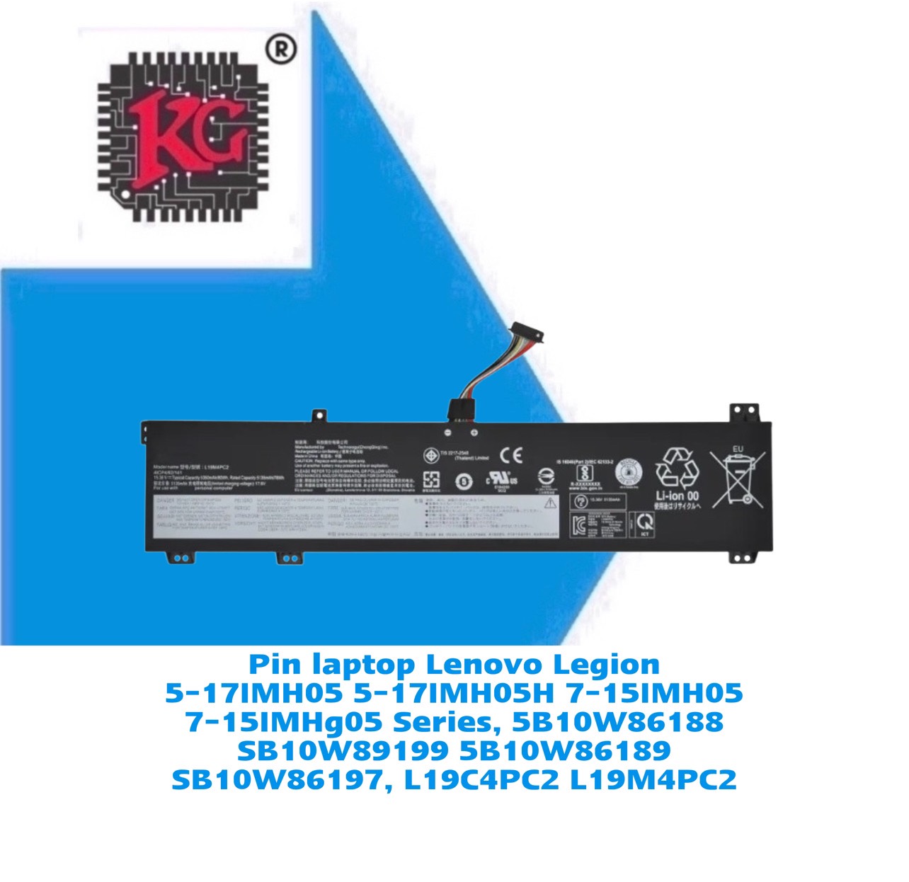 z5571347692992_2c4a1a465f5673661ffd751aaf222286 Thay Pin Laptop Lenovo Legion 5-17IMH05 5-17IMH05H 7-15IMH05 7-15IMHg05 Series, 5B10W86188 SB10W89199 5B10W86189 SB10W86197, L19C4PC2 L19M4PC2