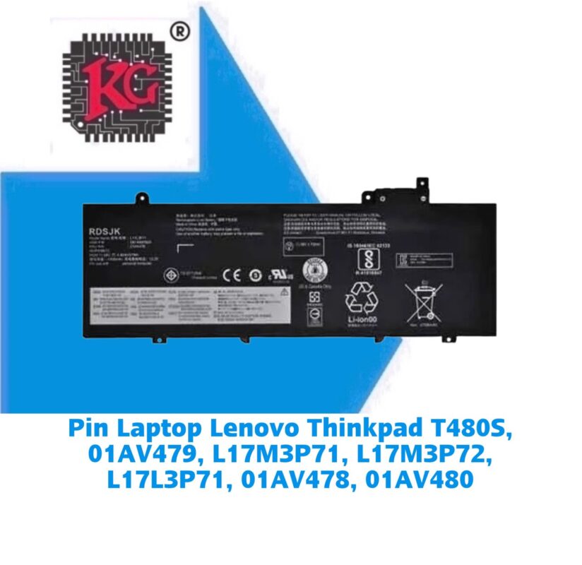 Thay Pin Laptop Lenovo Thinkpad T480S, 01AV479, L17M3P71, L17M3P72, L17L3P71, 01AV478, 01AV480 5 Thay Pin Laptop Lenovo Thinkpad T480S, 01AV479, L17M3P71, L17M3P72, L17L3P71, 01AV478, 01AV480