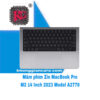 Thay bàn phím macbook Pro M2 14 Inch 2023 A2779 2 Thay bàn phím macbook Pro M2 14 Inch 2023 A2779