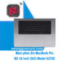 Thay bàn phím macbook Pro M2 16 Inch 2023 A2780 1 Thay bàn phím macbook Pro M2 16 Inch 2023 A2780