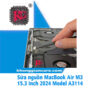 Sửa nguồn Macbook Air 15.3 Inch M3 2024 A3114 1 Sửa nguồn Macbook Air 15.3 Inch M3 2024 A3114